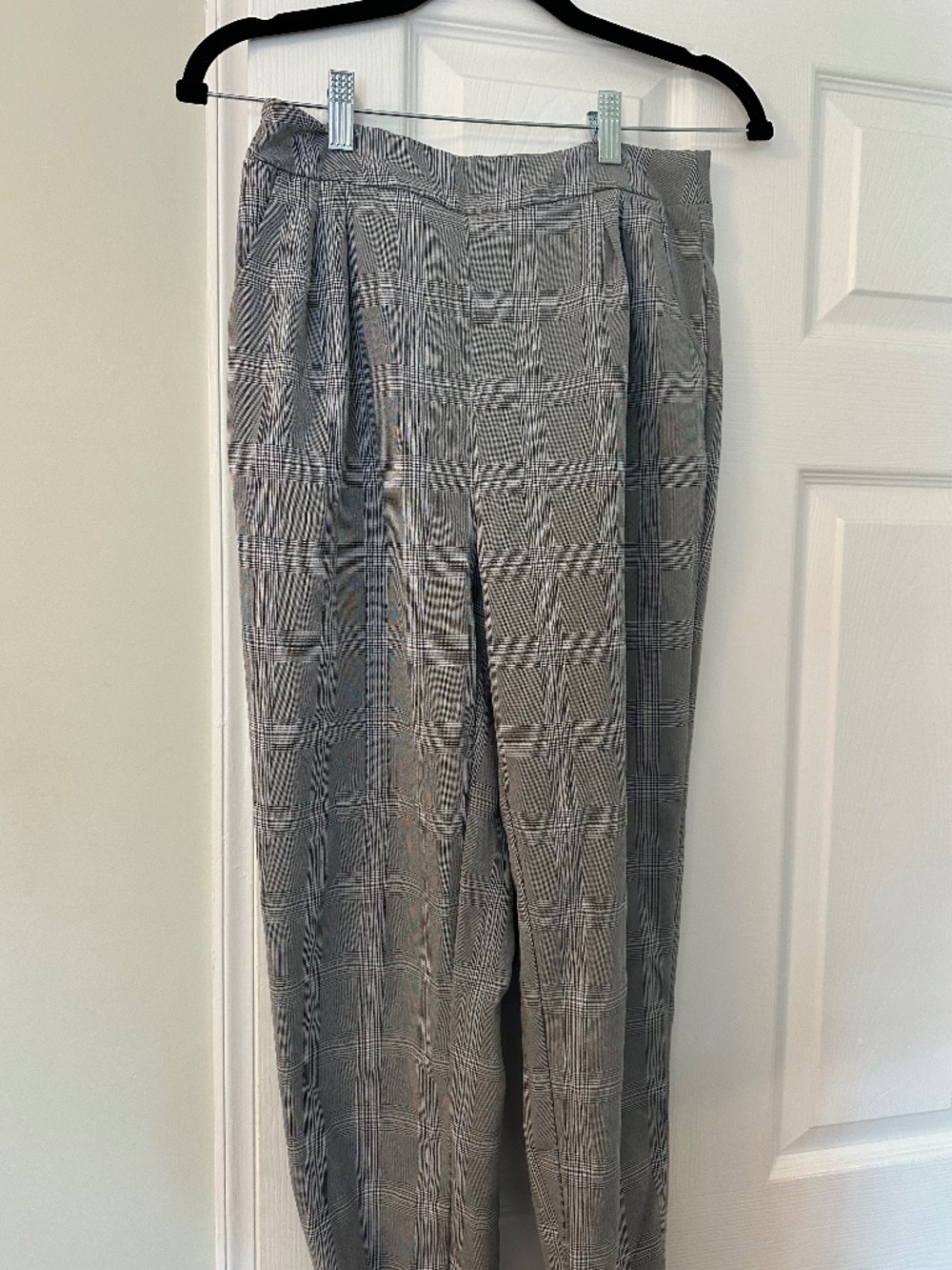 Plaid Women's Work Pants